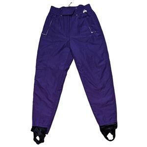 Vintage Fera fitted ski pant size 10 purple fitted  outerwear snow bunny